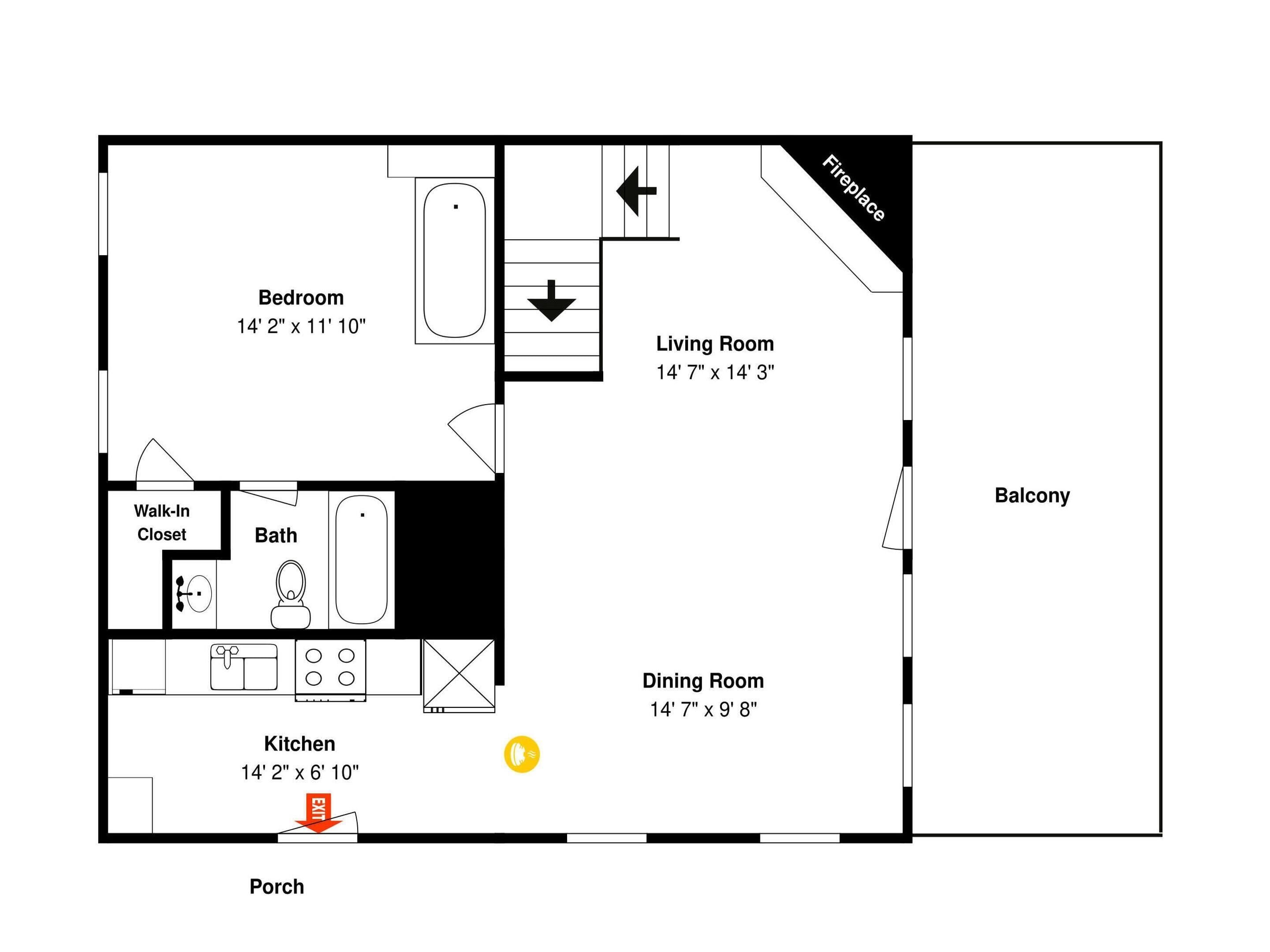 Estudio (1 Bedroom) | Servicios del alojamiento