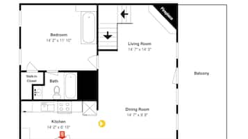 Estudio (1 Bedroom) | Servicio de la propiedad