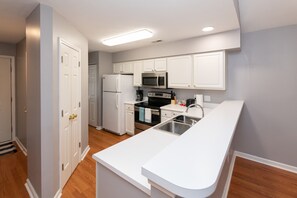 Fridge, microwave, oven, stovetop - Relaxing 2BR 2BA Condo on Golf Course w/ balcony (Pawleys Island)