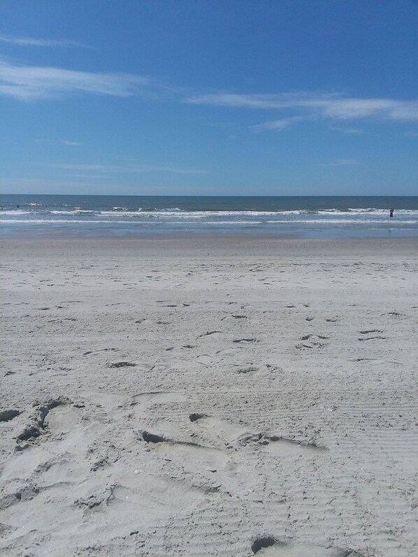Tæt på stranden