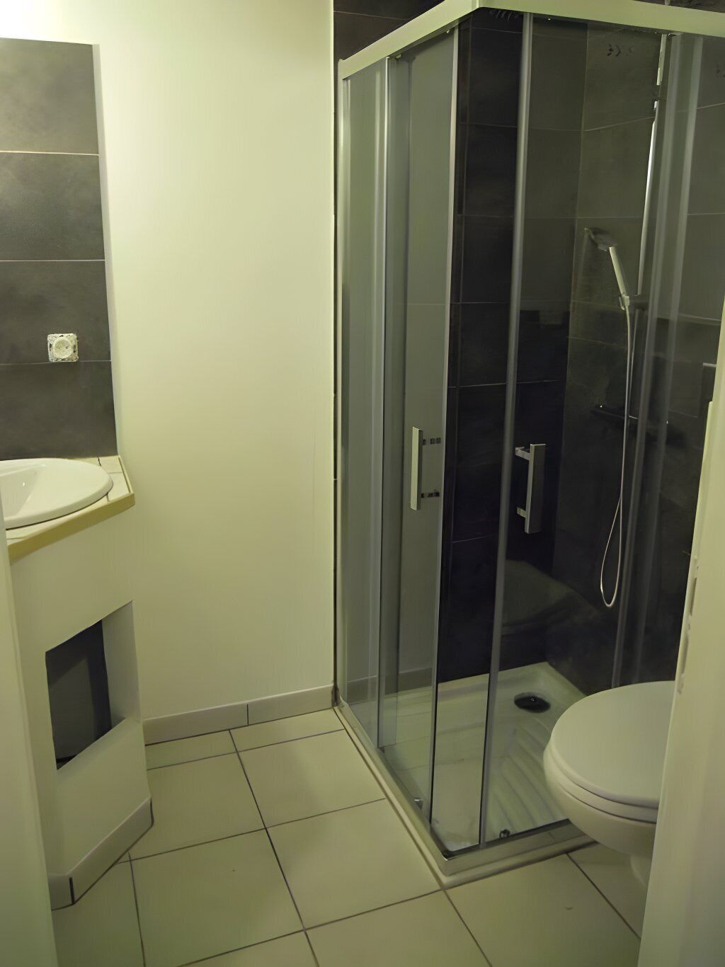 Baignoire, serviettes fournies
