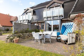 Outdoor dining - House Nordmarkgarten, Whg. 5 - House Nordmarkgarten (Sylt)