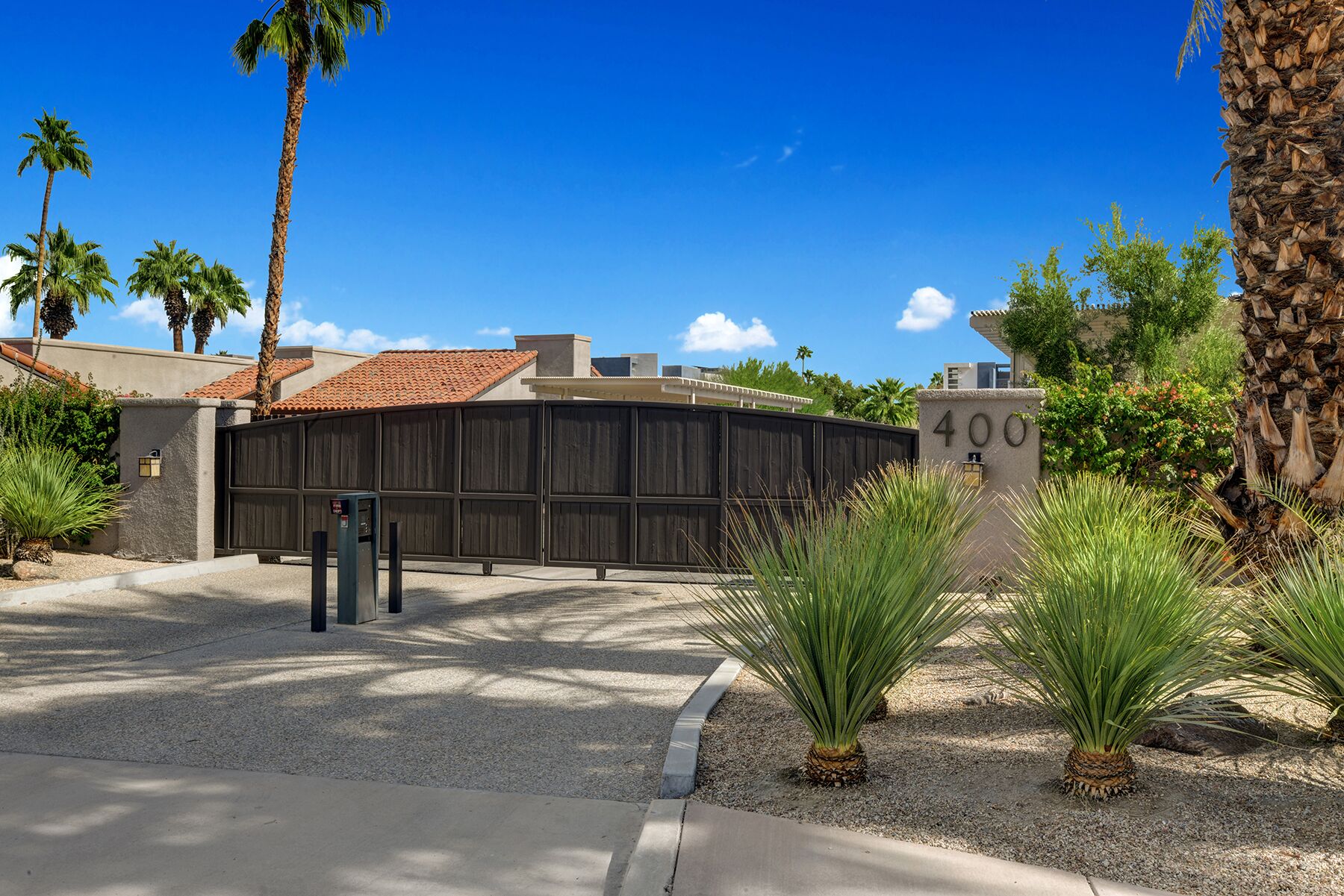 Enceinte de l’hébergement