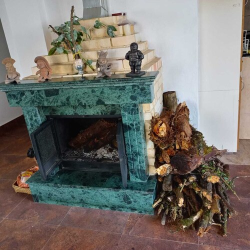 Beautiful country house near Bogota with chimney