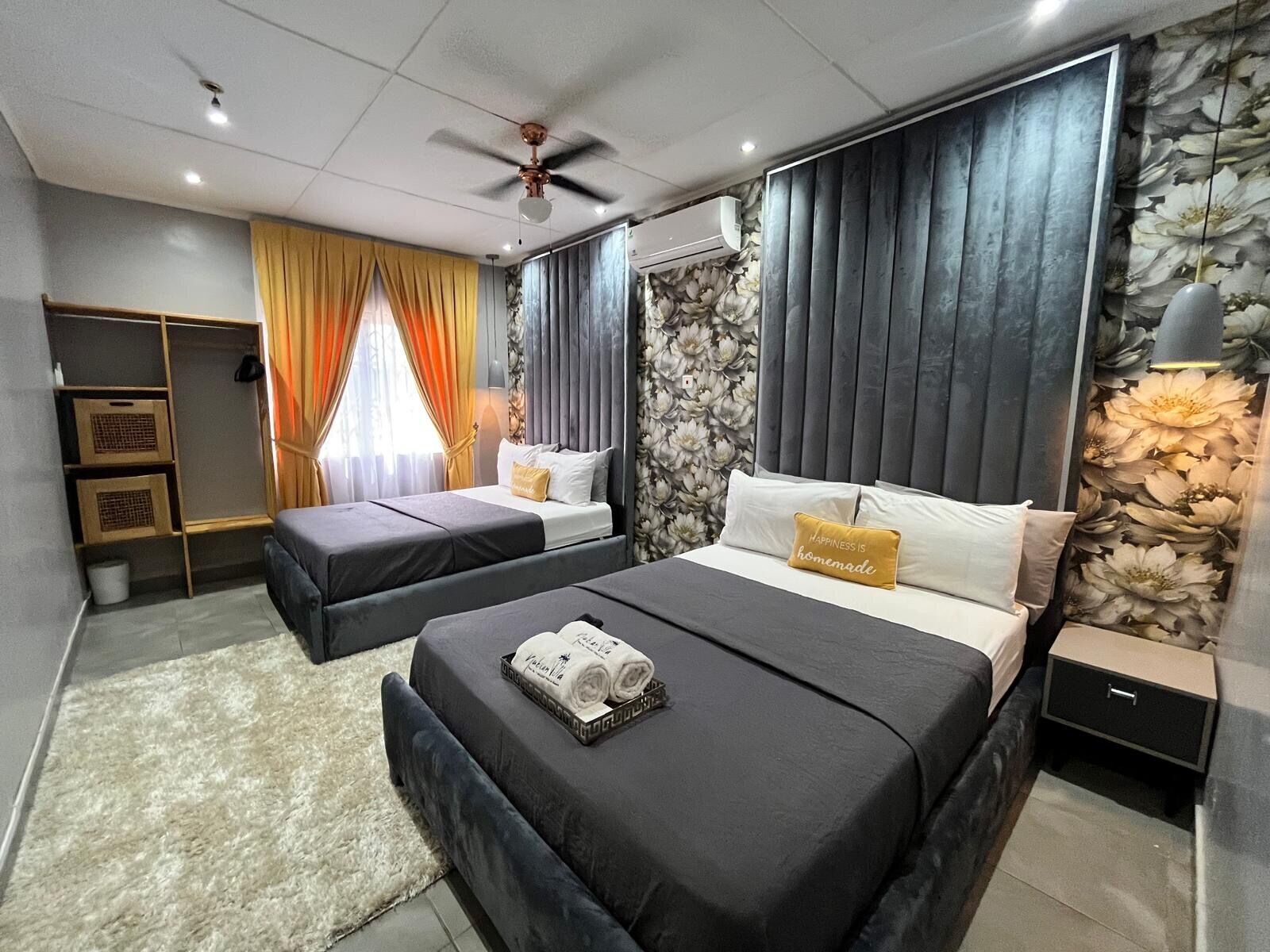 4 makuuhuonetta, työpöytä, silitysrauta/-lauta, Wi-Fi