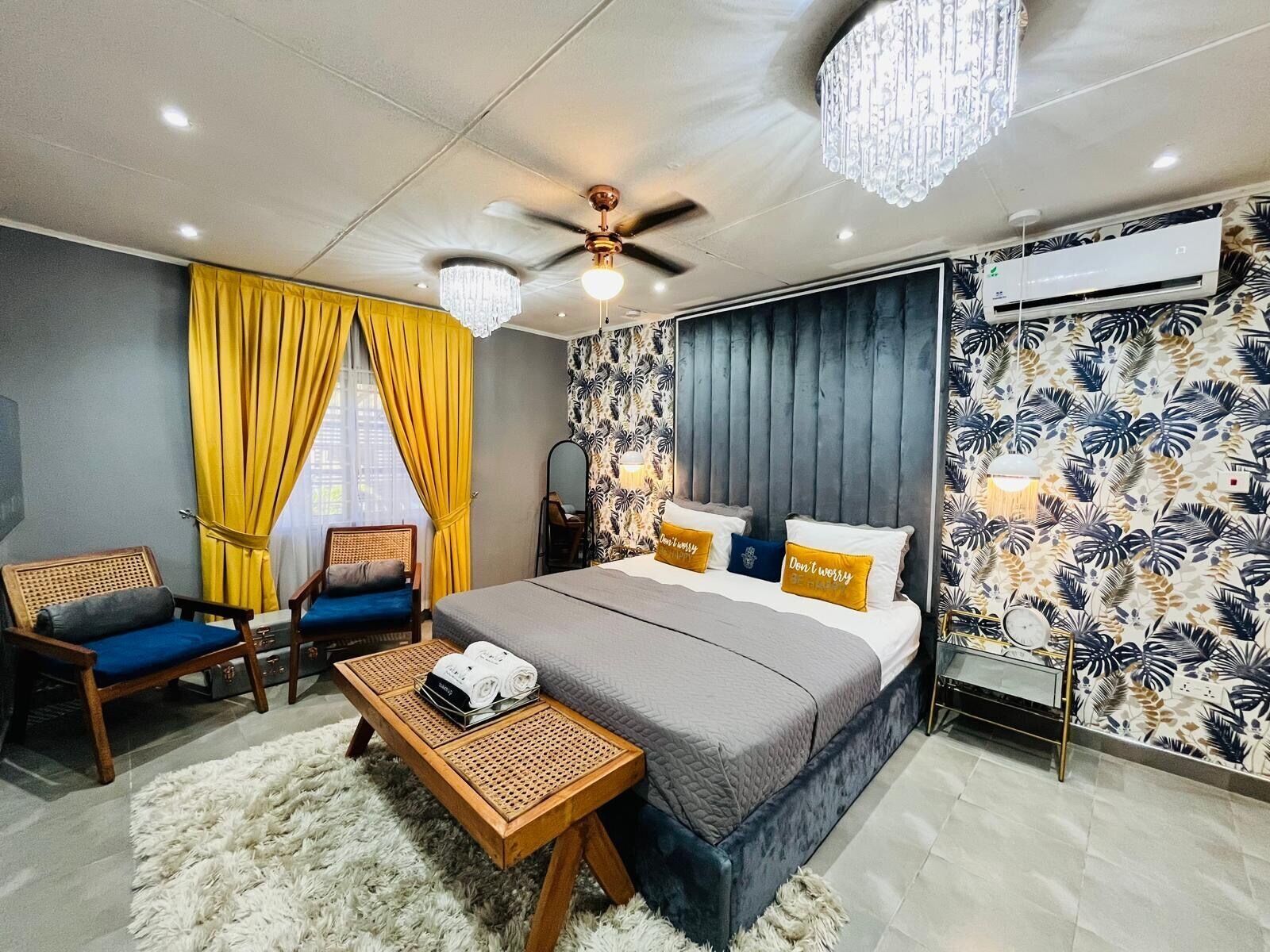 4 bedrooms, desk, iron/ironing board, WiFi