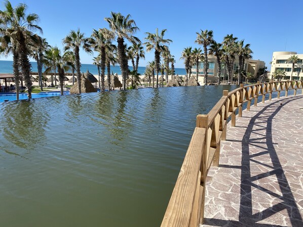 Alberca al aire libre 