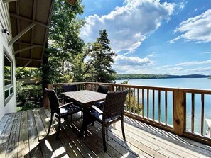 Outdoor dining - MILLION DOLLAR VIEW OF LAKE HAMILTON, HOT SPRINGS AR (Hot Springs)