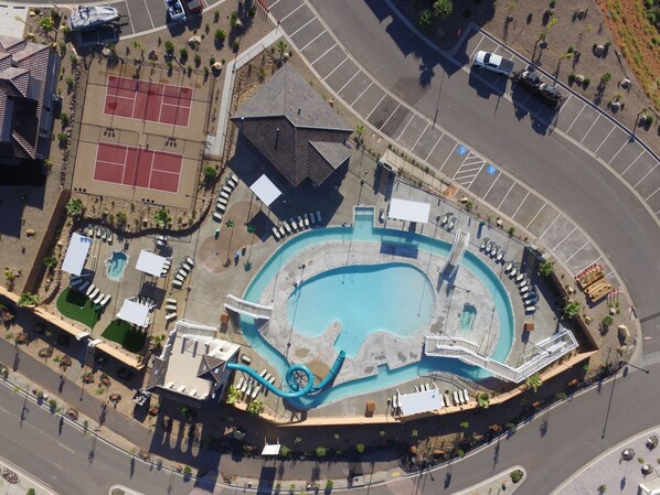 Außenpool, beheizter Pool