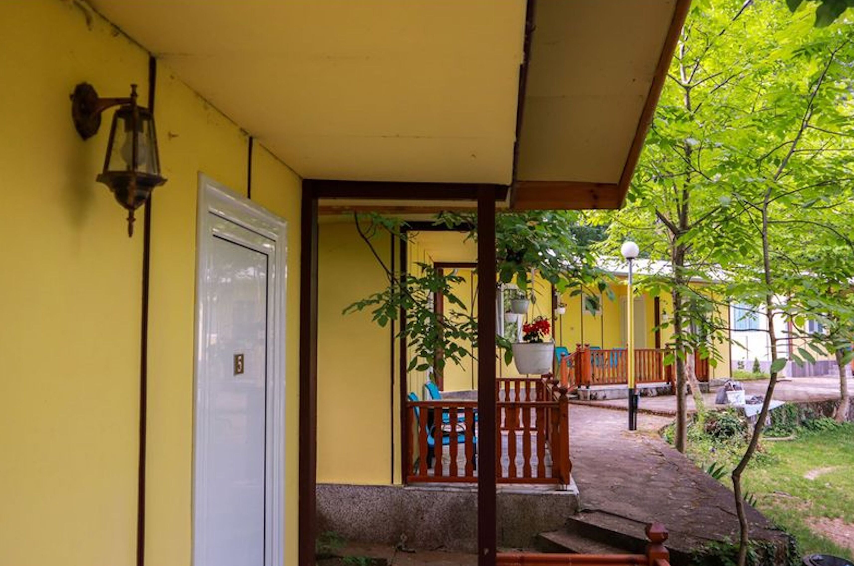 Bungalow, 1 slaapkamer, roken, balkon | Terras