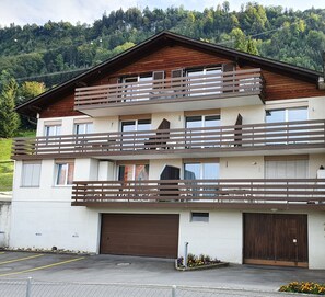 Apartment, 3 Bedrooms, Smoking, Balcony | Exterior - Elfe - Apartments Apartment for 6 Guests With Patio (Emmetten)