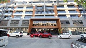 Studio, beberapa kamar, balkon, pemandangan kota | Eksterior