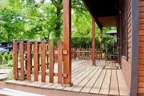 Chalet, 1 Bedroom, Accessible, Microwave | Terrace/patio - Charming Holiday Chalet Located in a Private Estate With Fenced Garden (Rochefort)