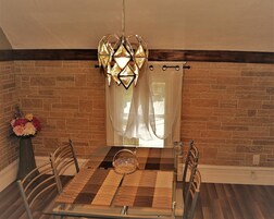 公寓, 3 间卧室, 阳台, 花园景观 | 用餐