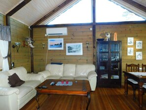 Cabin, 2 Bedrooms, Balcony | Interior