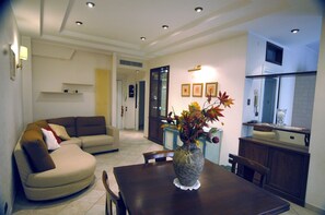 Appartement, 2 slaapkamers, roken, balkon | Lounge