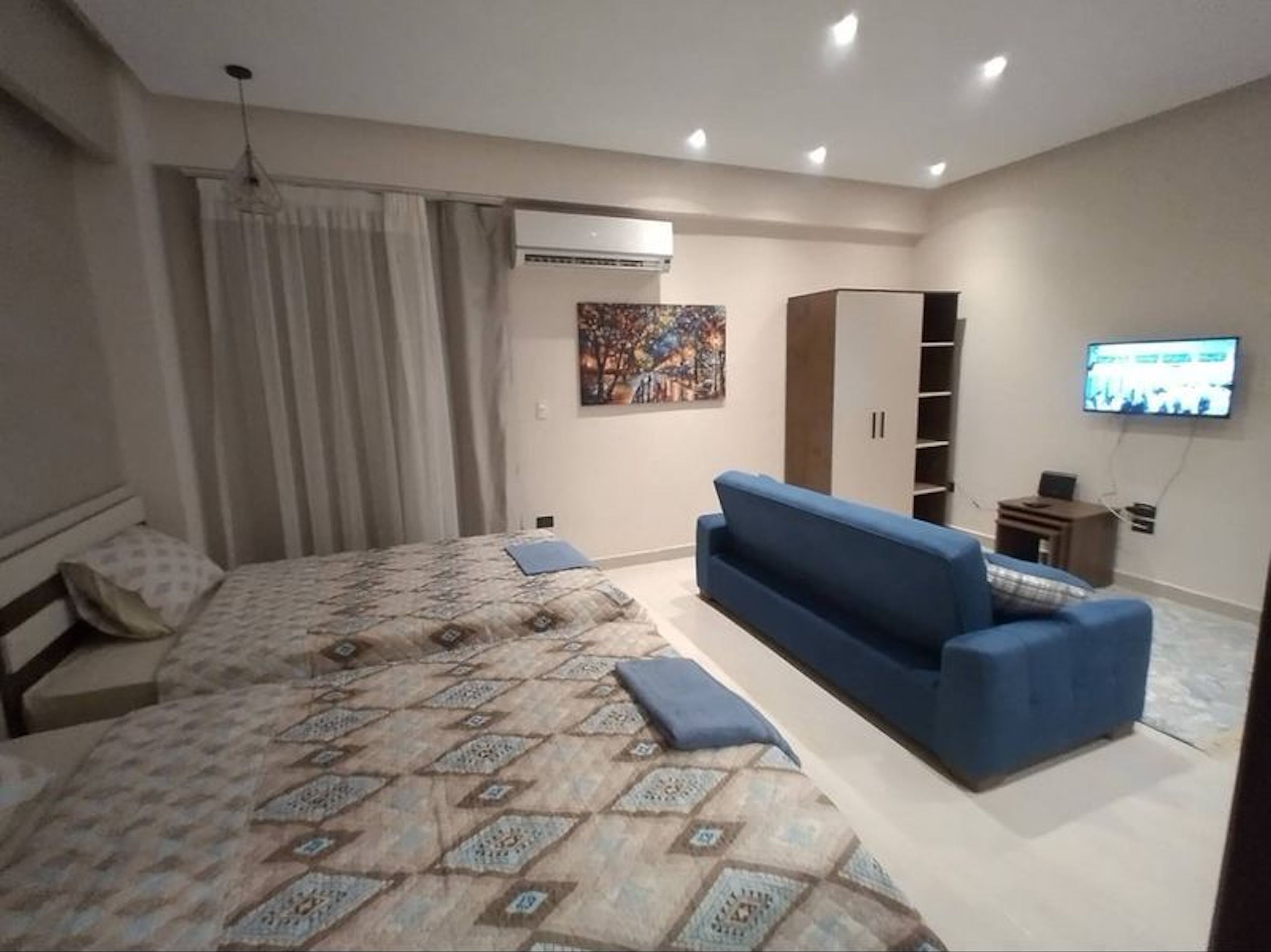 Apartemen, 1 kamar tidur, Boleh Merokok | 1 kamar tidur dan seprai linen