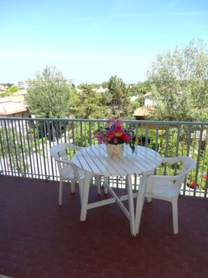 Apartment, 1 Bedroom, Balcony, City View | Balcony