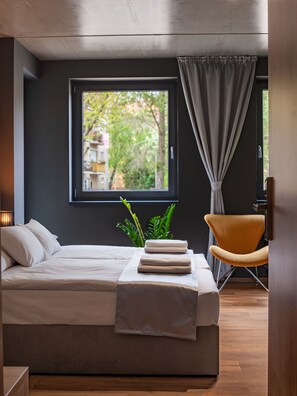 Travel crib, free WiFi, bed sheets - R31 Residence Apartkomplex (Sarvar)