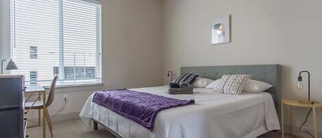 1 chambre, fer et planche à repasser, Wi-Fi, draps fournis