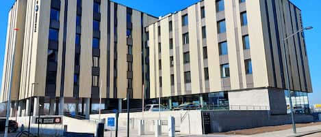 Façade de l’hébergement