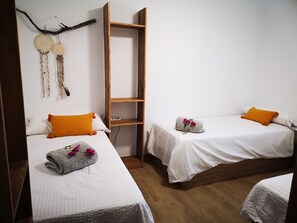 4 sovrum, gratis wi-fi och sängkläder