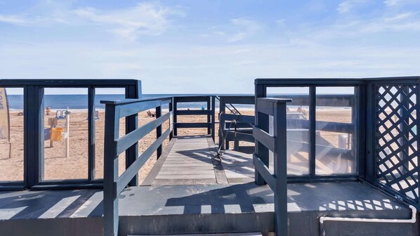 Am Strand, Strandtücher
