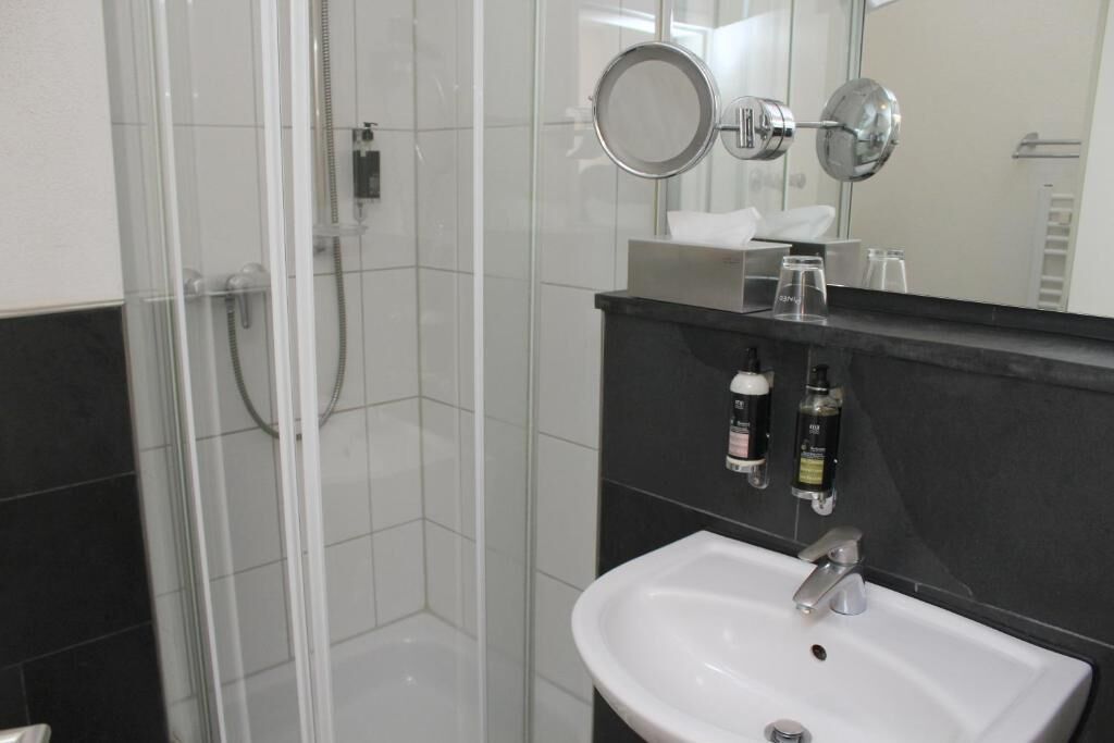 business double room | bathroom sink