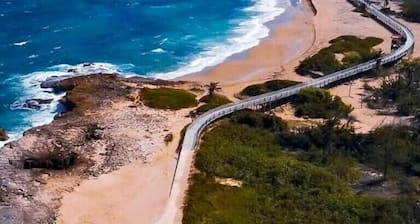 Tropical Private Beach Studio Apt #2 @ Jobos Beach