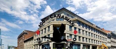 Fachada de la propiedad