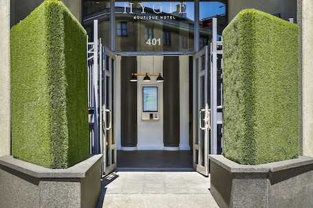 Front of property. Hygie boutique hotel