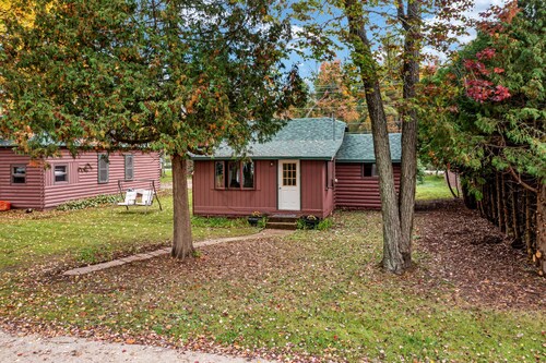 Gorgeous property 150 ft. from Shawano Lake. 