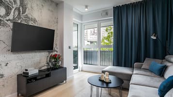 Apartemen Eksklusif | Ruang keluarga