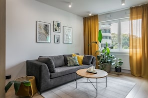 Deluxe Apartment | Living room - Barska 69 Apartaments (Kraków)