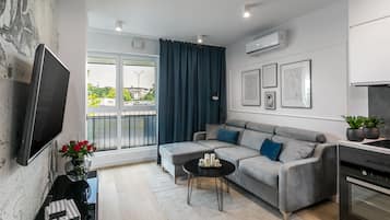 Apartemen Eksklusif | Ruang keluarga