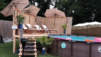 Seasonal outdoor pool