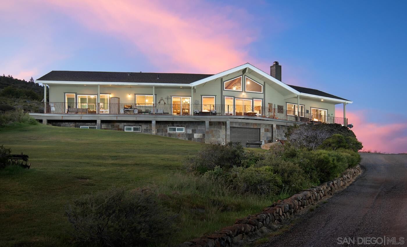 Magnificent Views and Privacy from this Lake Cuyamaca home