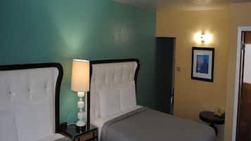 Standard Room, 2 Queen Beds | Iron/ironing board, free WiFi, bed sheets