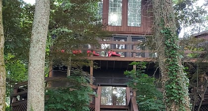 Log Cabin on the Lake