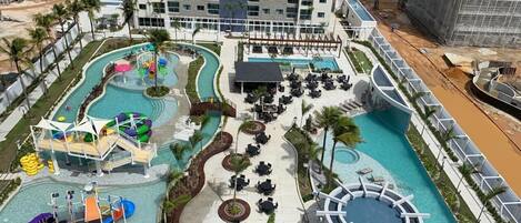 Indoor pool, outdoor pool