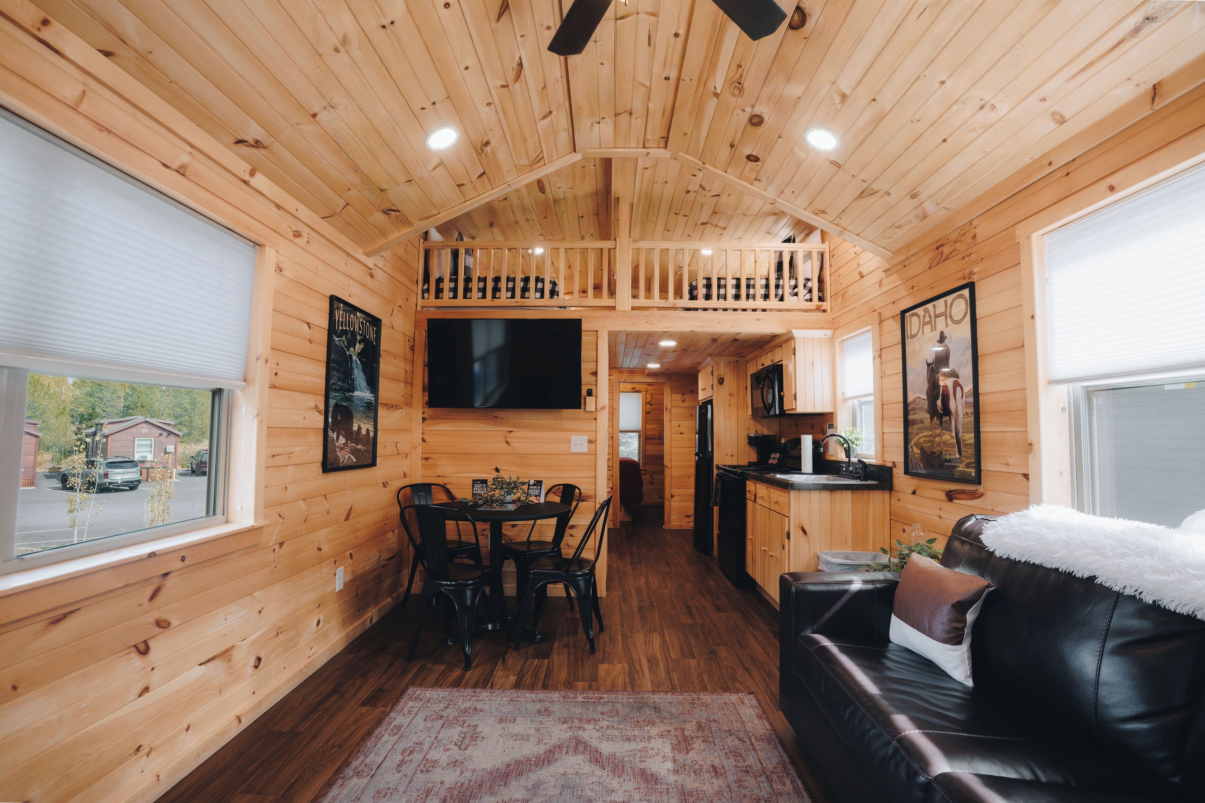 Spruce Cabin | Individually decorated, individually furnished, iron/ironing board