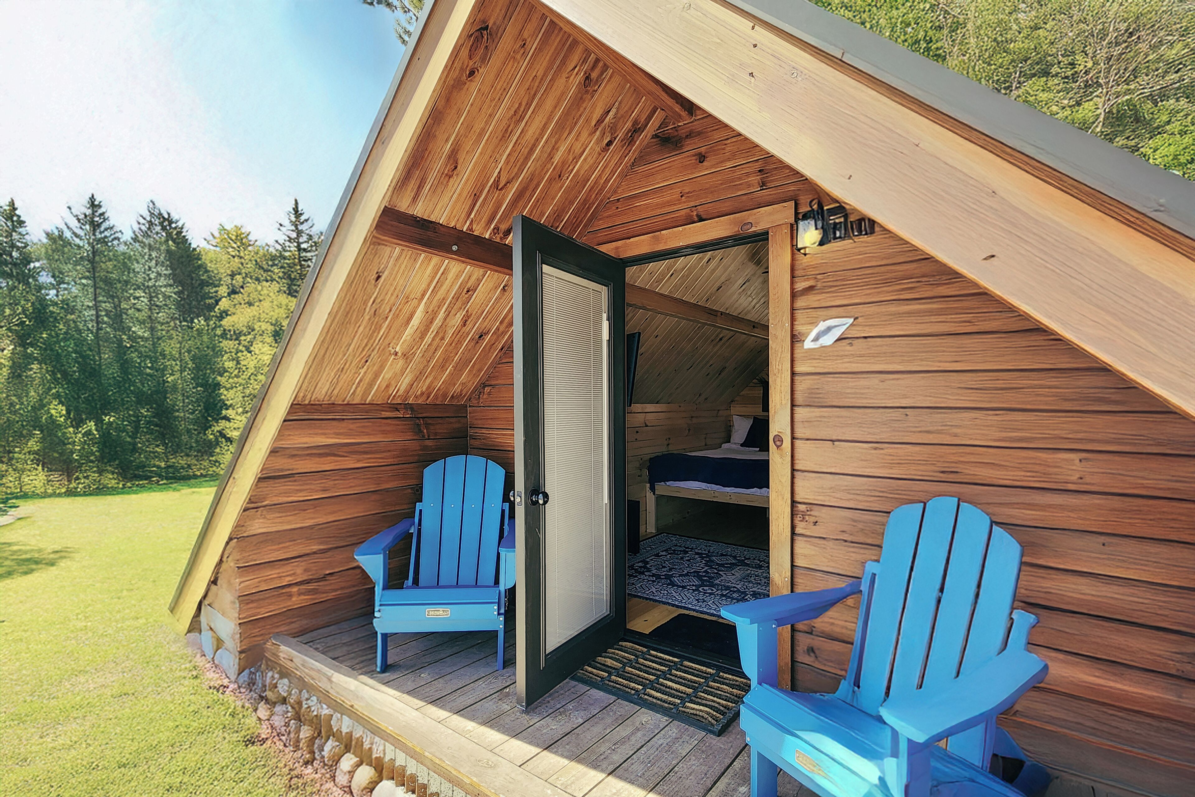 Hytte | Strykejern/-brett, wi-fi (inkludert) og sengetøy