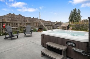 Bain à remous extérieur