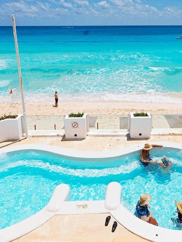 Resort Kiddy Pool overlooks the Beach, located on the Pool Deck