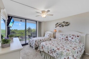 Condo, Multiple Beds (South Seas Tower 4-308) | 2 bedrooms - Third Floor Beachfront Condo With Pool, gym and Tennis (Marco Island)