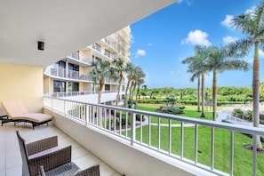 Condo, Multiple Beds (Splendid beachfront condo with heated) | Balcony