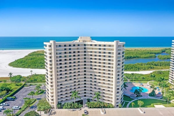 Condo, Multiple Beds (Splendid beachfront condo with heated) | Exterior