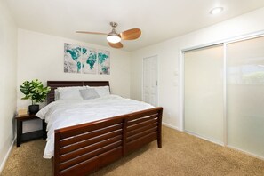 3 bedrooms, iron/ironing board, travel crib, free WiFi