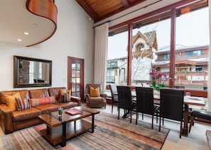 Luxury Condo | Living area - Lodge at Vail Condominiums (Vail)
