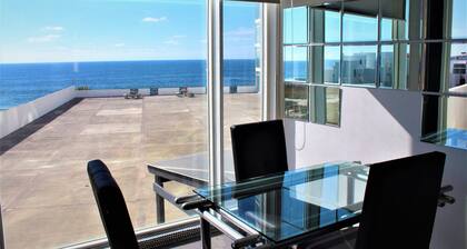 Breathtaking Ocean Views 2BR/2BA. Playas de Tijuana. Secure Building + Parking